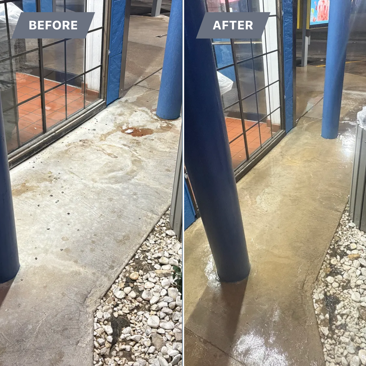 Driveway and Sidewalk Cleaning for Top Notch Exterior Cleaning Solutions in Nolanville, TX