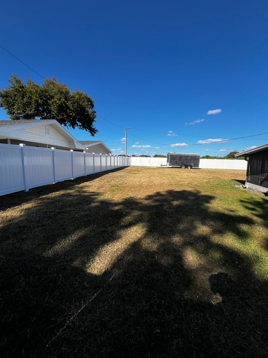 Landscape Installation for Browne’s Yard Creations in Fruitland Park, FL
