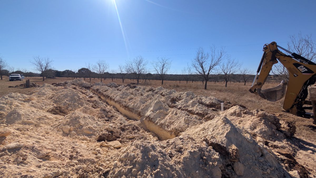 Excavation for Hartcraft Septic Systems LLC in Fredericksburg,  TX