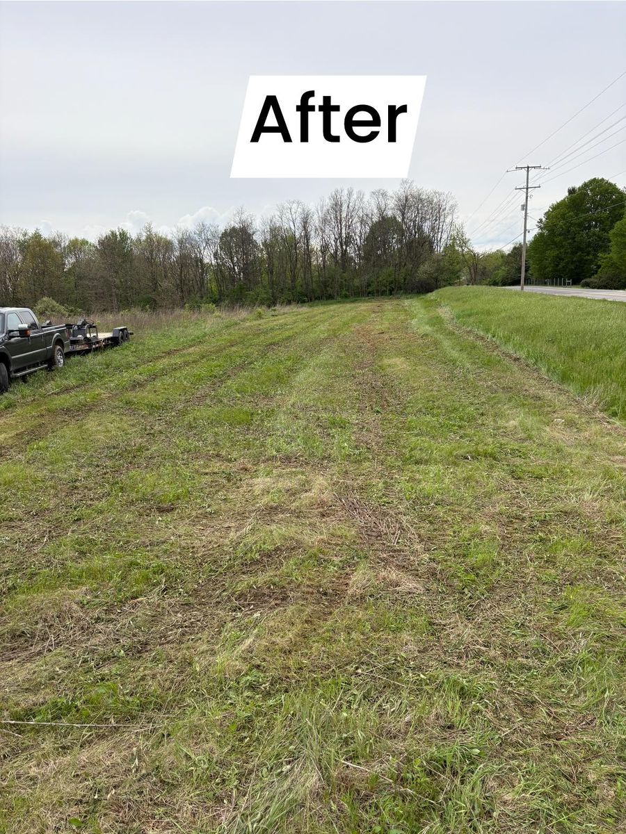 Grading for E&J Land Services in Marysville, OH