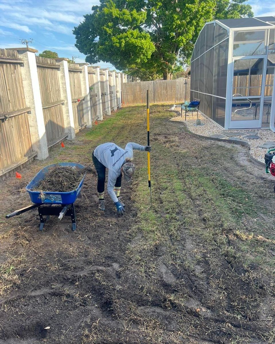 Landscape Removal for Florida Pro Turf in  Viera, FL