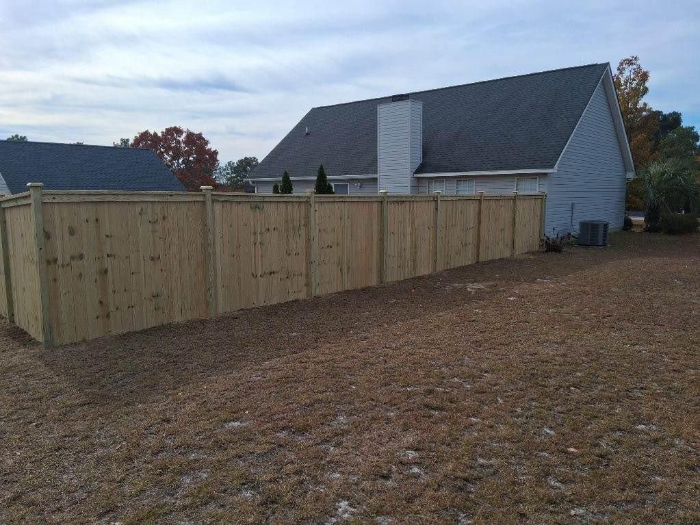 Fence Installation for JB Nealy Fence in Elgin, SC
