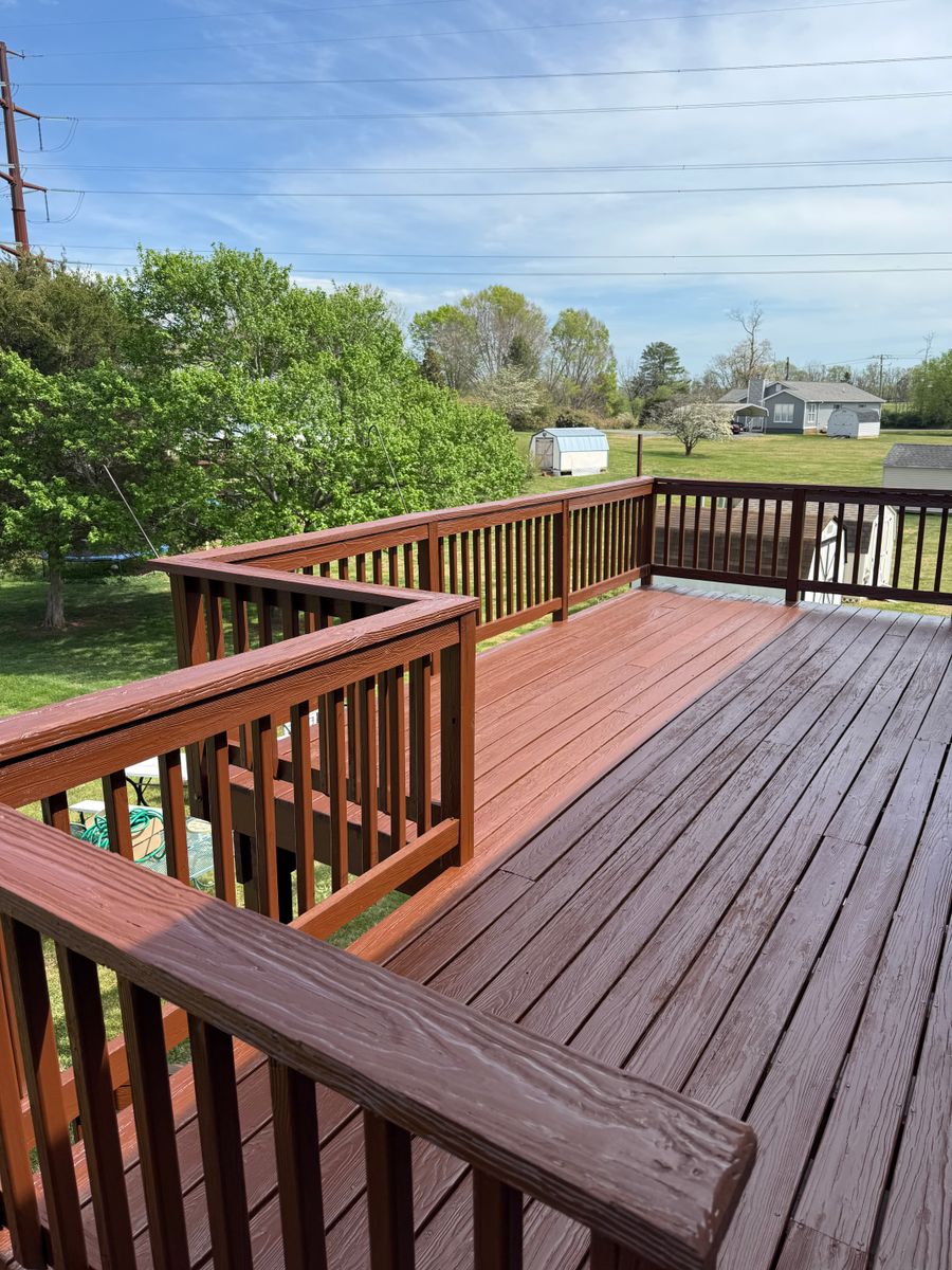 Exterior/ Deck Staining for Chiles Lawn & Landscaping in Gordonsville, VA