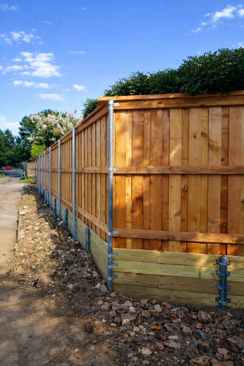 Fence Installation for Tile-N-All in Denton, TX