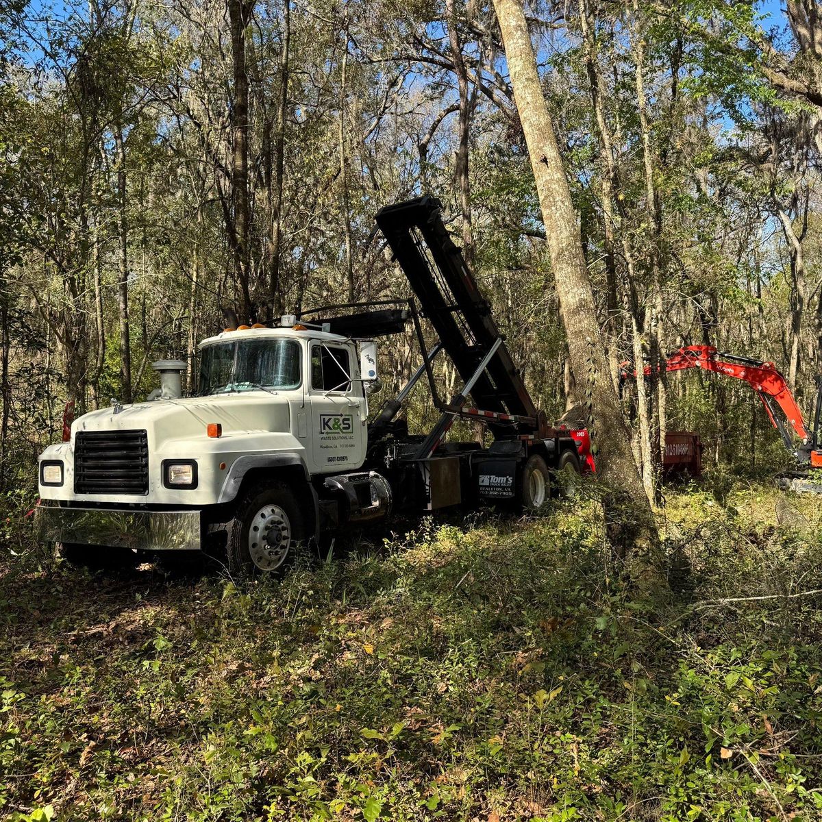 Land Clearing & Demolition for Diamond B Earthworks in Camden County, GA