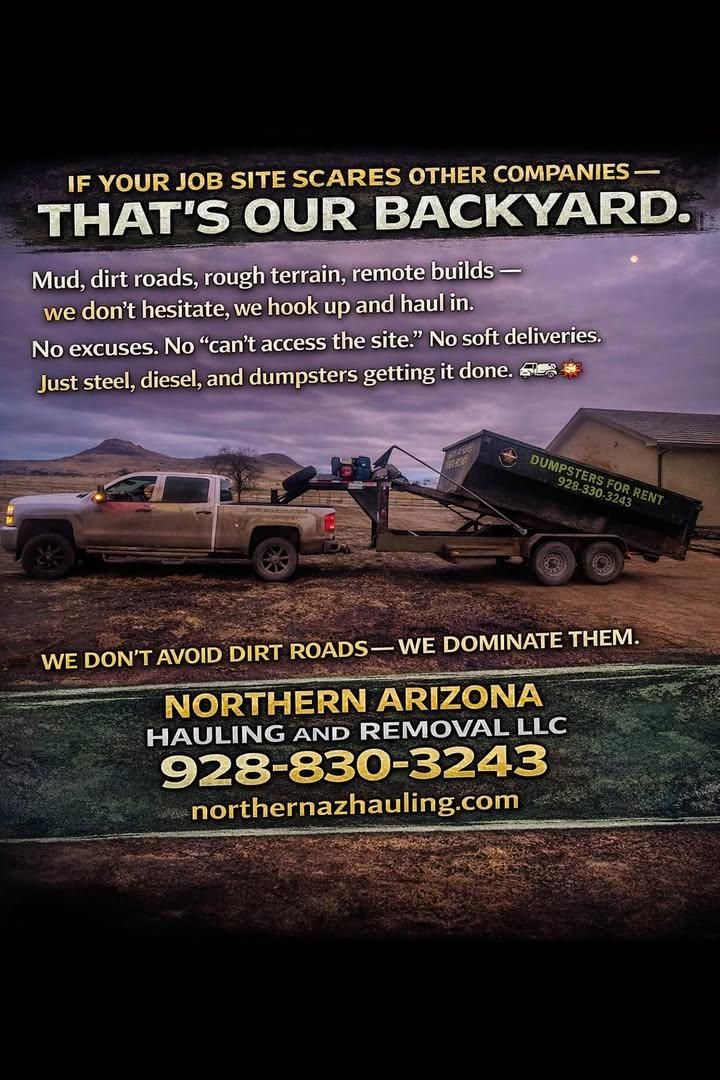 Junk Removal for Northern Arizona Hauling and Removal LLC in Prescott, AZ