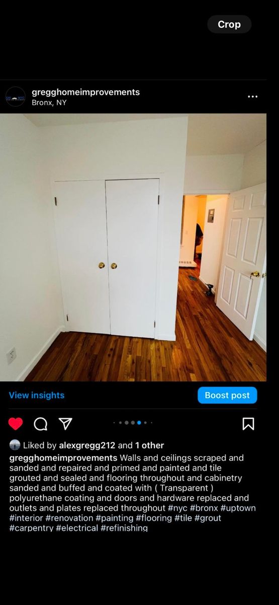 Interior Renovations for Gregg Home Improvements NYC in Brooklyn, NY