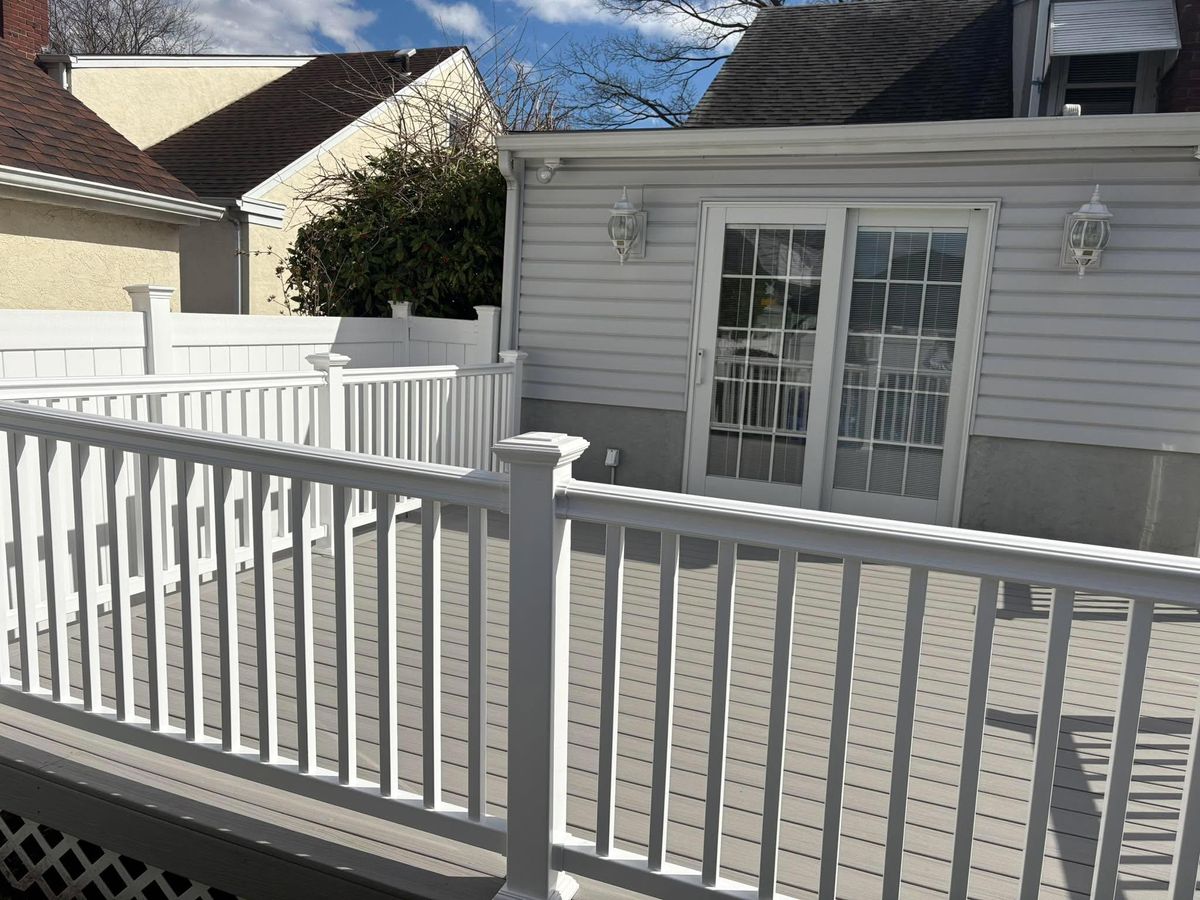 Deck Installation for Ramos Pro Painting & Construction in East Rockaway, 	New York