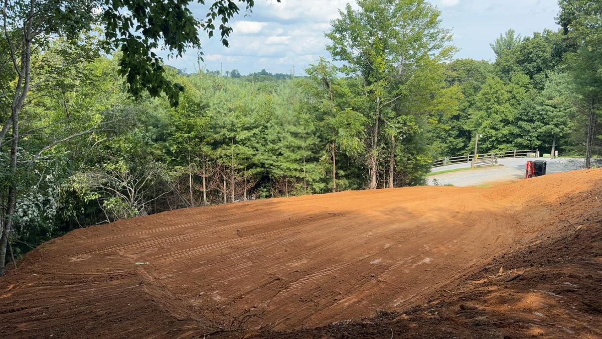 Site Grading for Old South Grading in Glade Valley, NC
