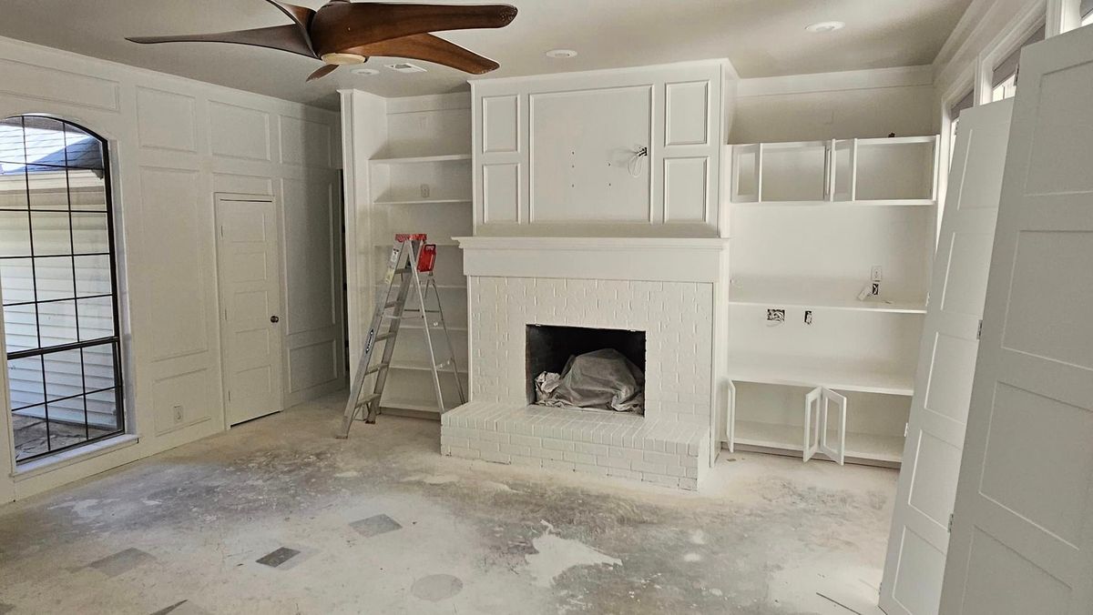 Painting and Drywall for Sylvester Construction in Flower Mound, TX