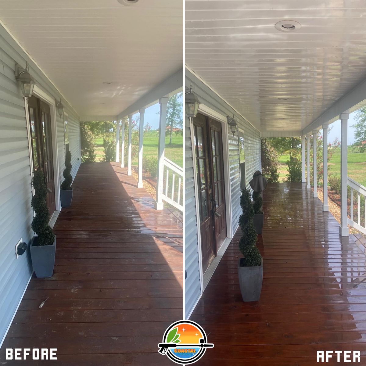 Deck & Patio Cleaning for Coastal Cleaning LLC in Rayne, Louisiana