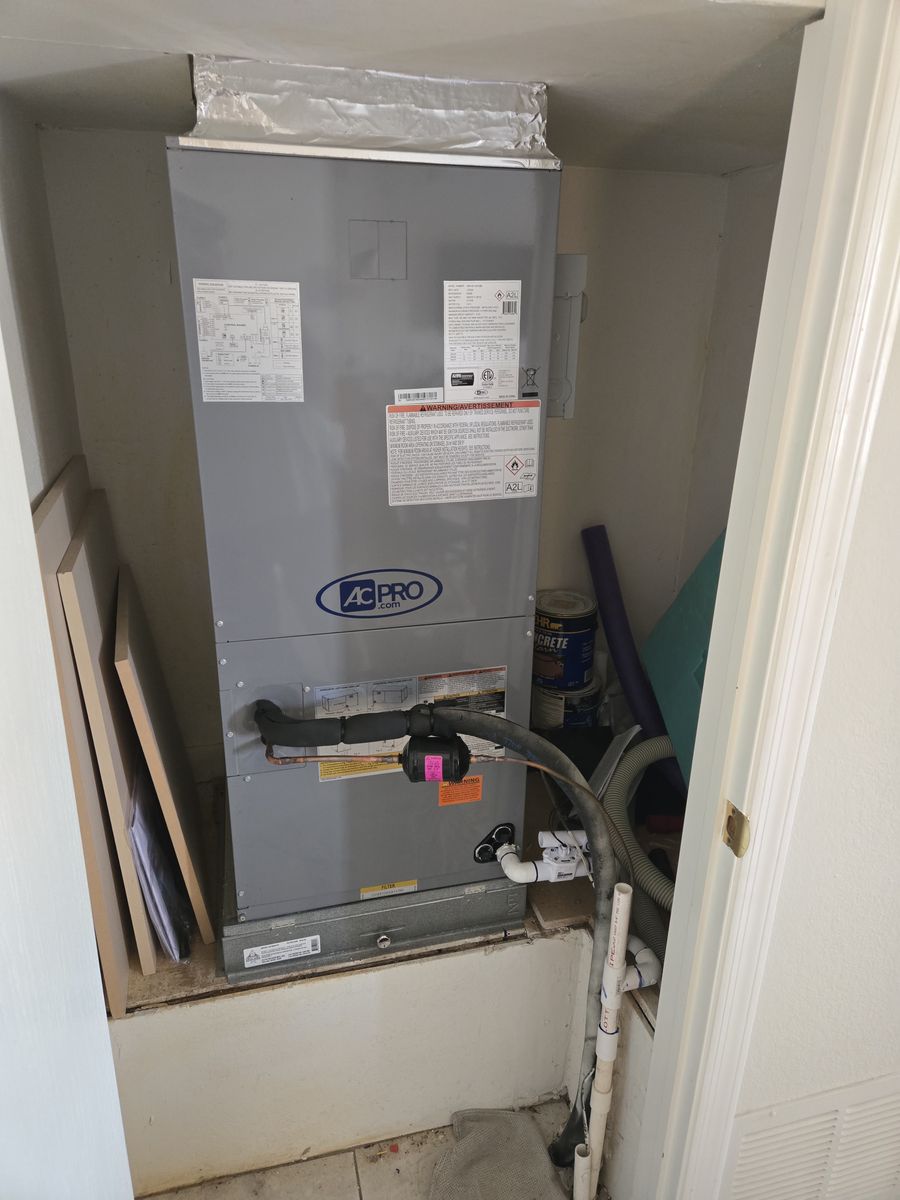 Installation of HVAC Systems for A/C Bros in New River, AZ