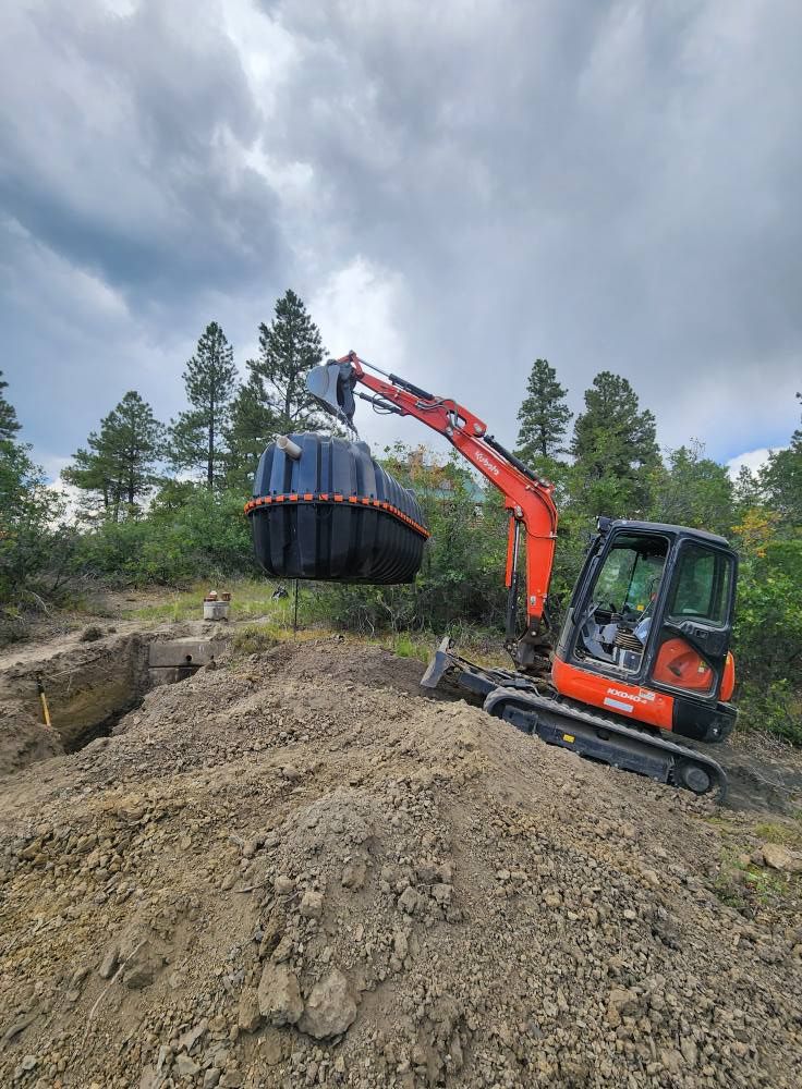 Site Preparation for Markham Septic & Excavation in Pagosa Springs, CO