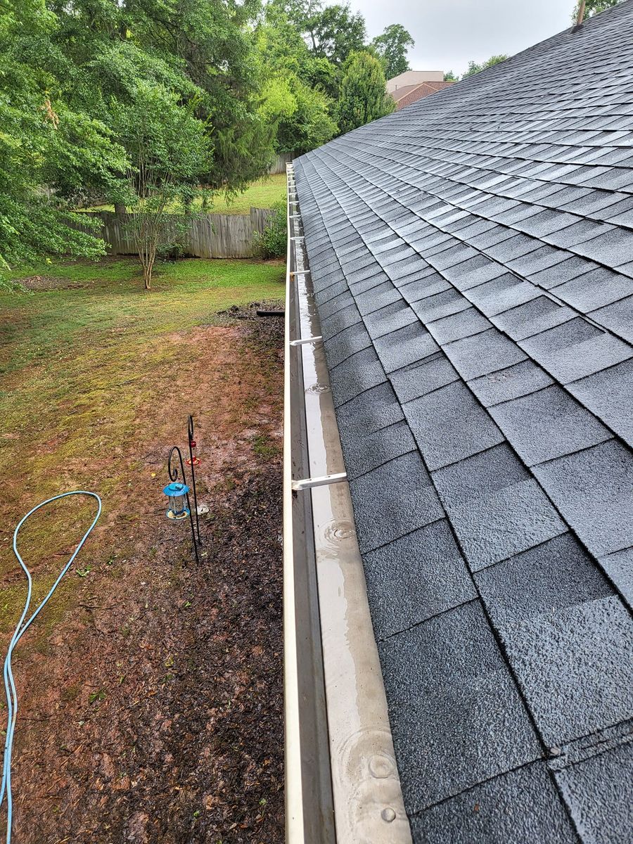 Gutter cleaning for Adkins Pressure Washing Services LLC in Middle, GA