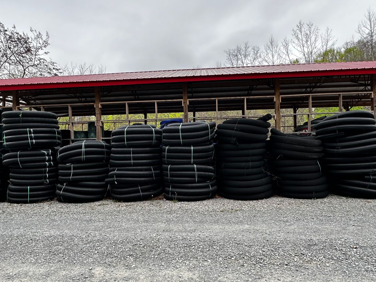 Sale of hdpe waterline for SNL AERATION in Pecks Mill,,  WV