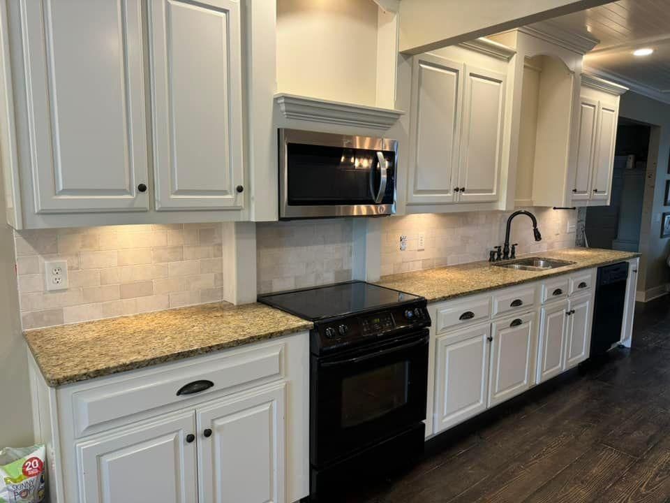 Kitchen Backsplash Tiling for McCollum Tile in Hartwell, GA