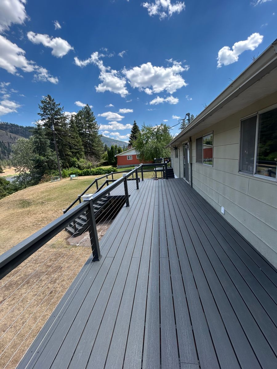 Deck & Patio Installation for J&S Development in Superior, MT
