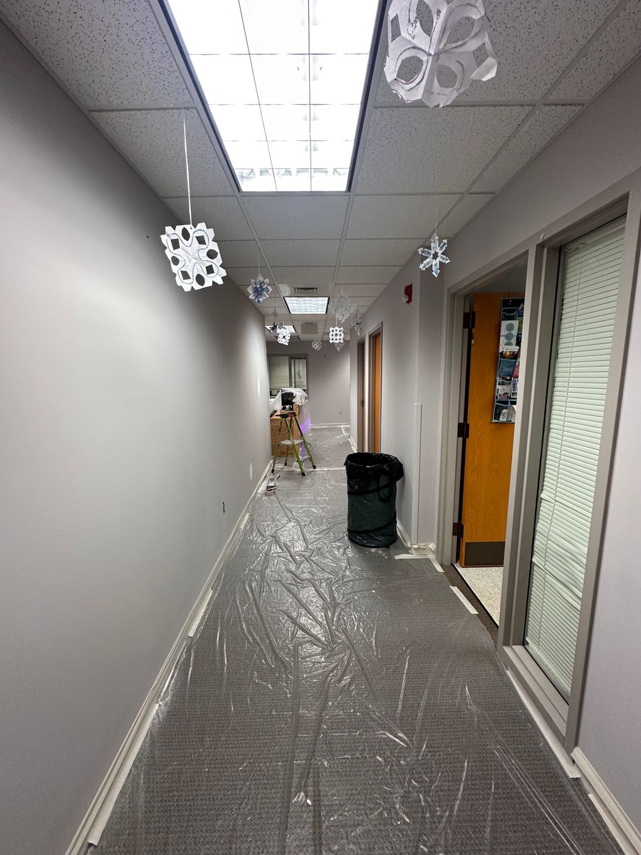 Business/Commercial painting for GW Painting Co. in Charlotte, NC