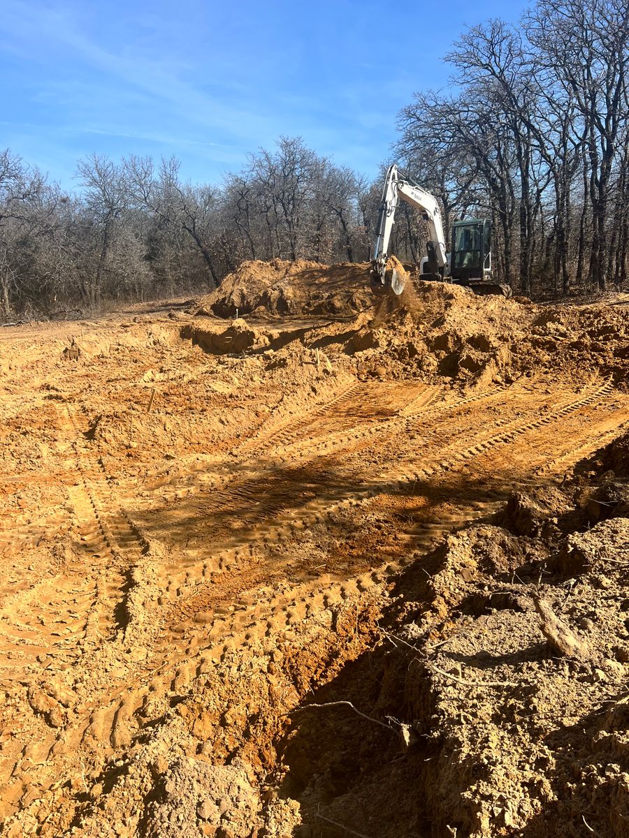 Site Preparation for 365 Excavation & Land Solutions in Oklahoma City, OK