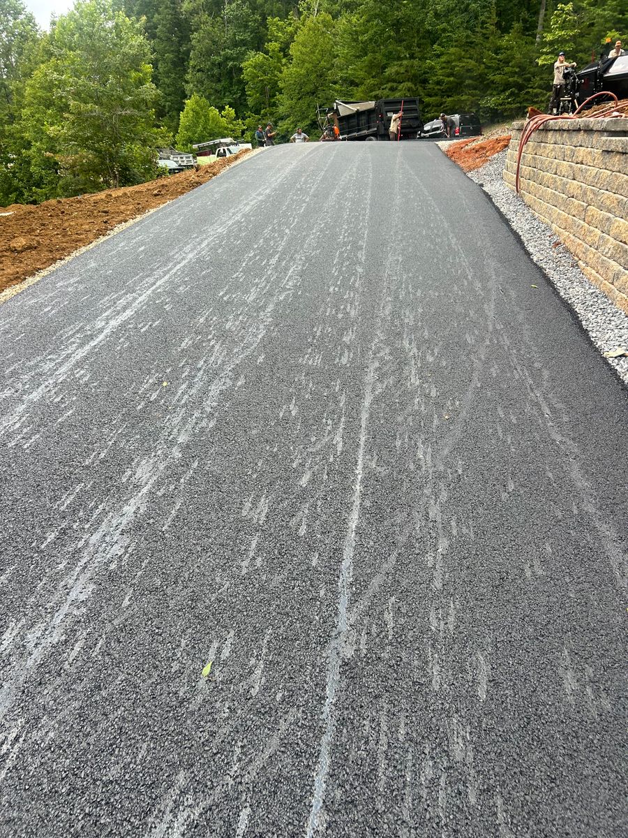 Asphalt Driveways for James R Carter Paving in Roanoke, VA