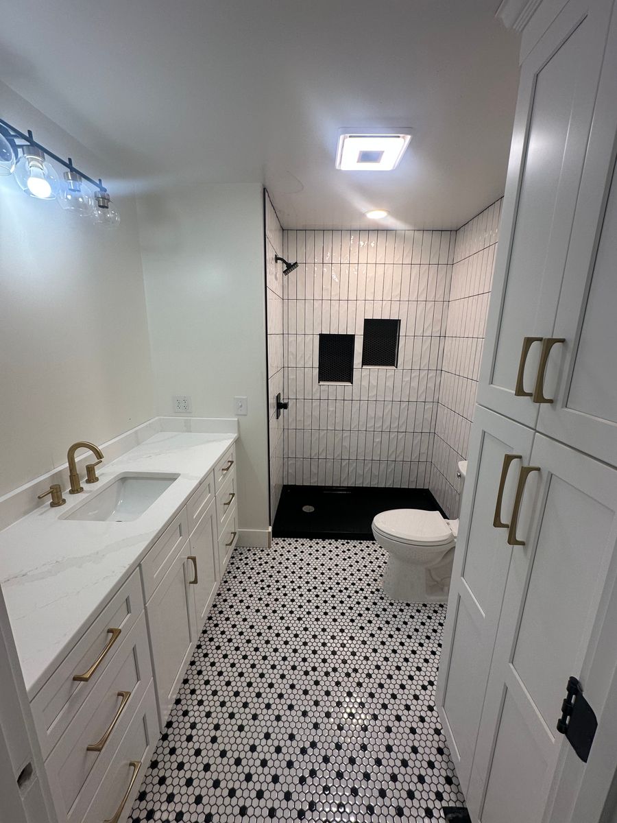 Bathroom Renovation for True North Construction in Randleman, NC