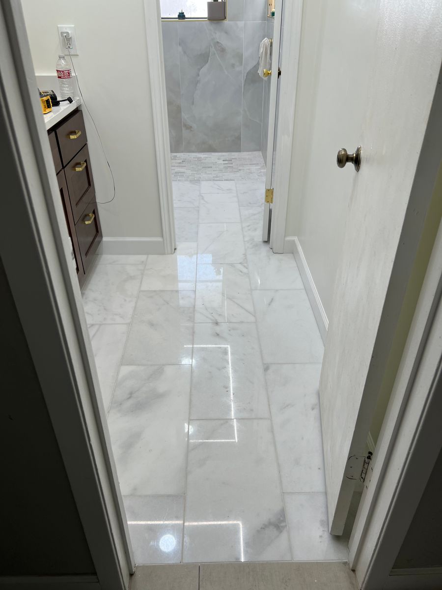 Bathroom Renovation for FORTZA GC in Dallas, TX