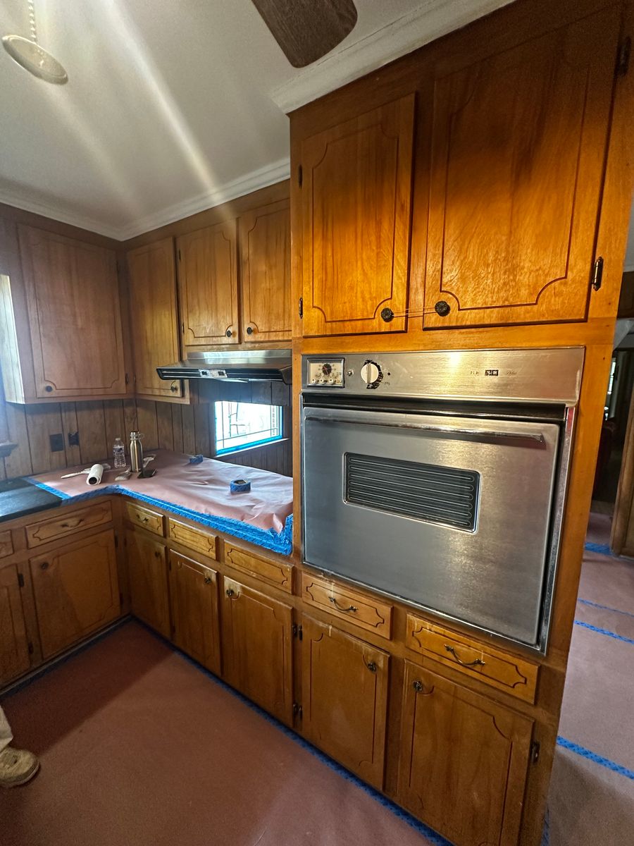 Kitchen and Cabinet Refinishing for Paintway to Heaven in Raleigh, NC