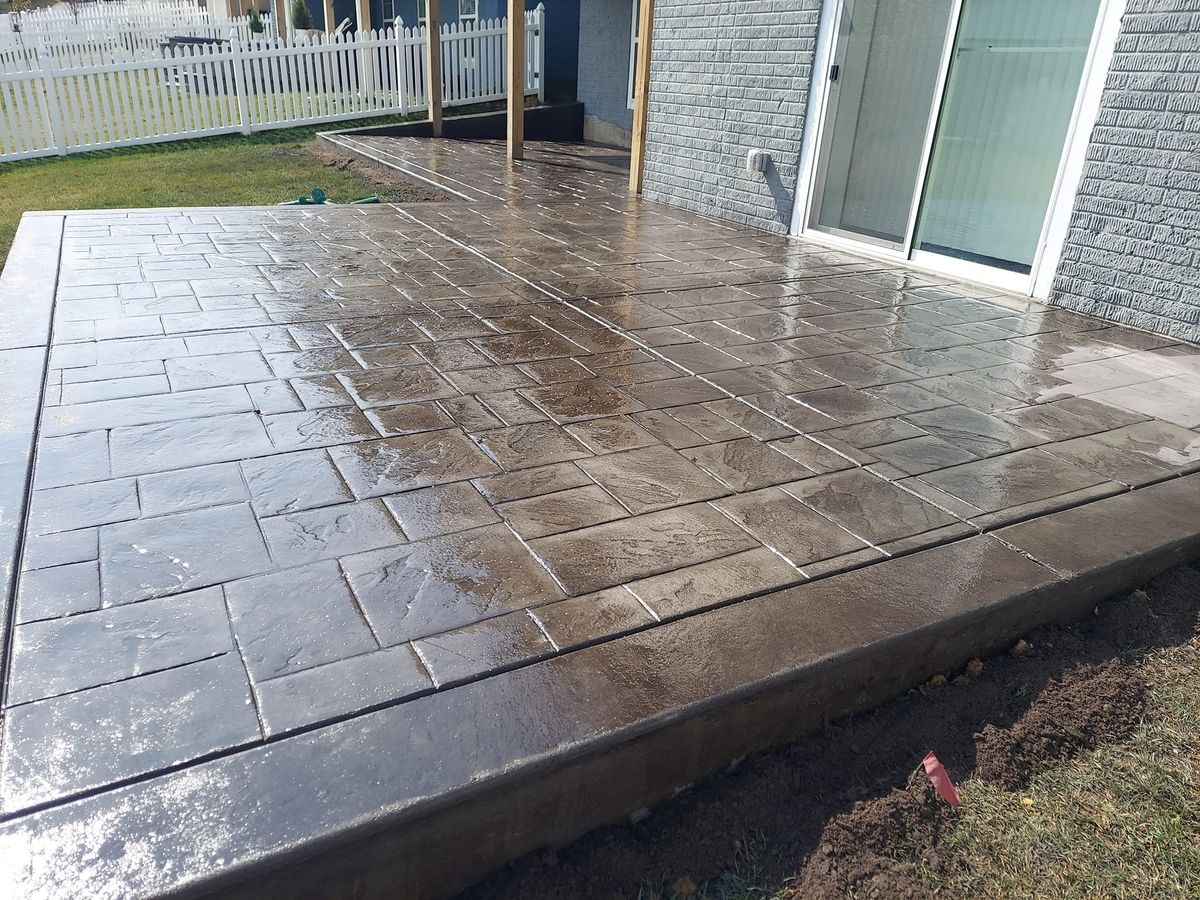 Patio Design & Installation for RGM Concrete Finisher LLC in Chesapeake, VA