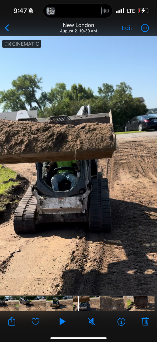 Residential & Commercial Excavation for NXT LVL Excavating in New London, MN