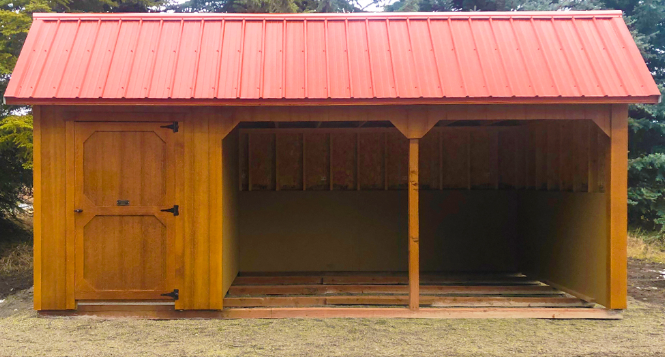Run-in-sheds for Pond View Mini Structures in  Strasburg, PA