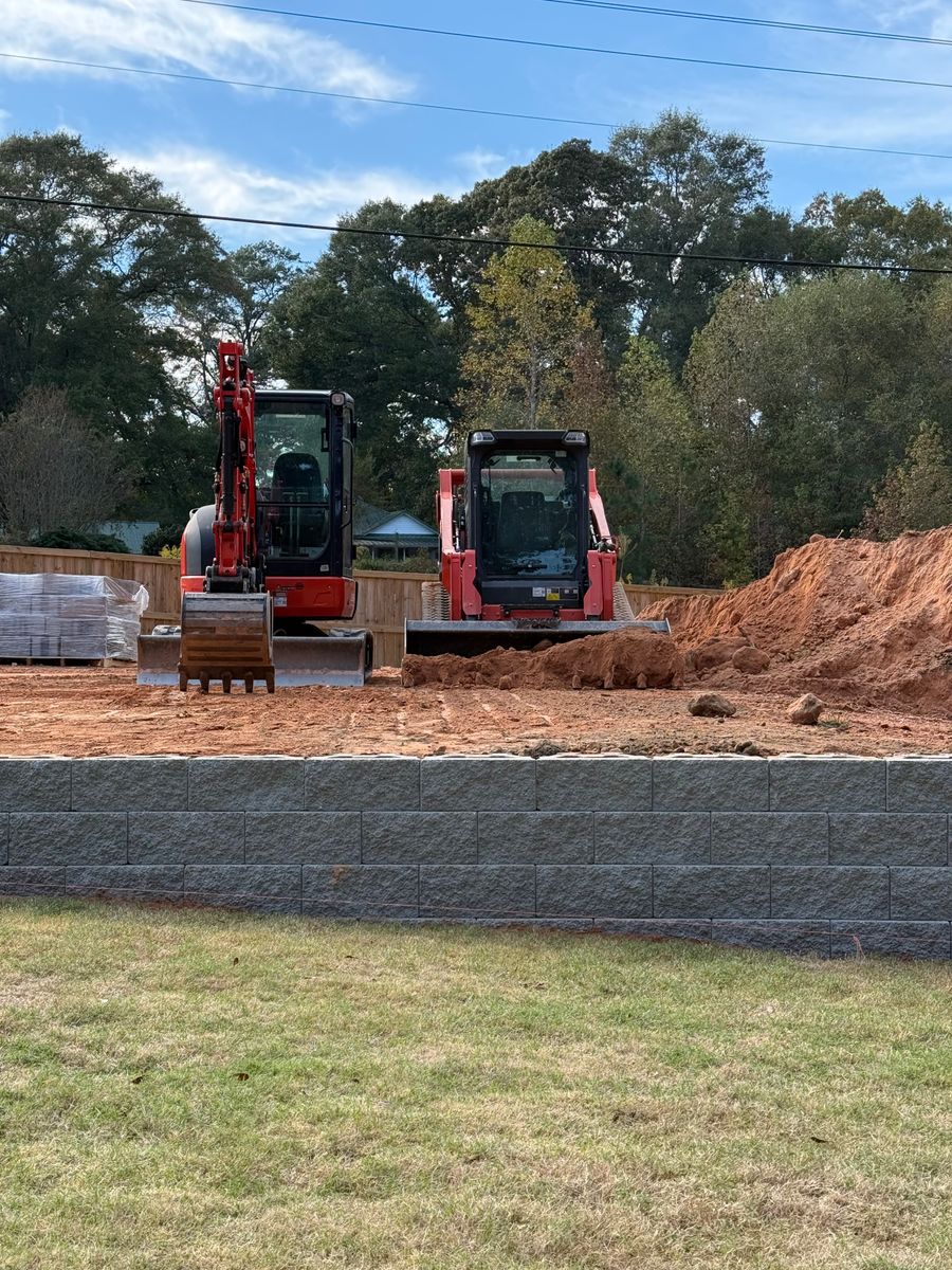 Grading for 360 Grading and Concrete in Bremen, GA