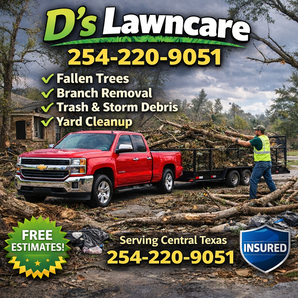 Residential Junk Removal for D’s Lawncare in Killeen, TX
