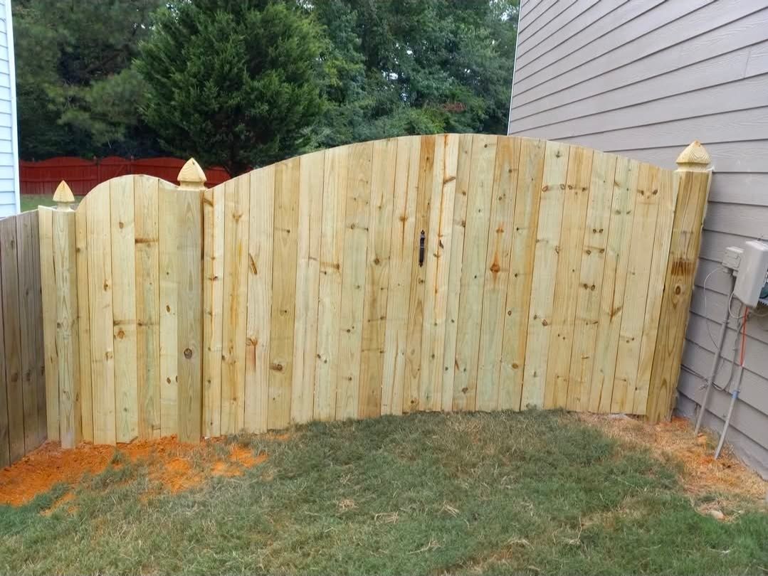 Fencing for All Out Construction in Atlanta, GA