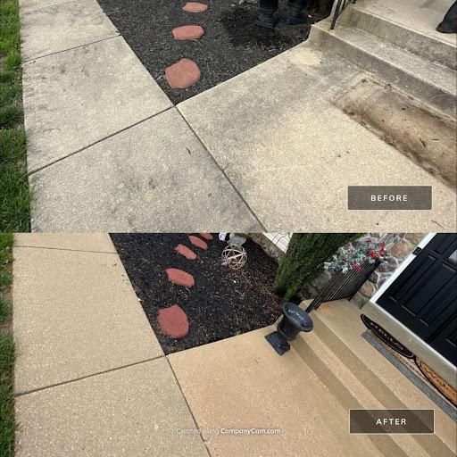 Concrete Cleaning for Hydra-Lok Softwash LLC in Maryland, MD