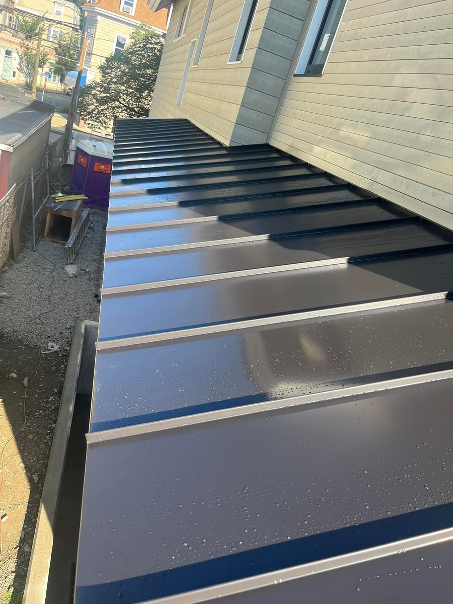 Metal Roofing for GR Brothers Home Improvement Inc. in Lynn, Massachusetts