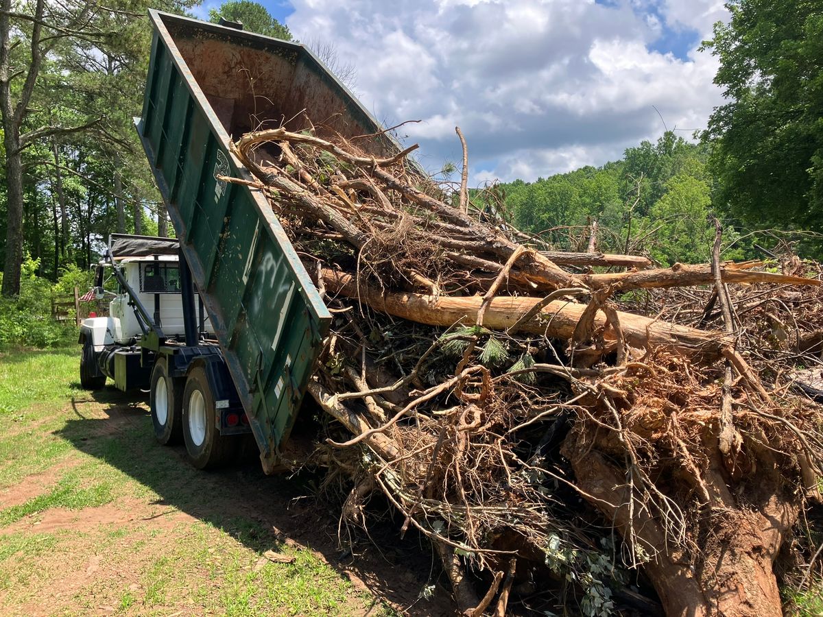 Hauling and Roll off Dumpster service for Triple P Excavation in Atlanta, GA