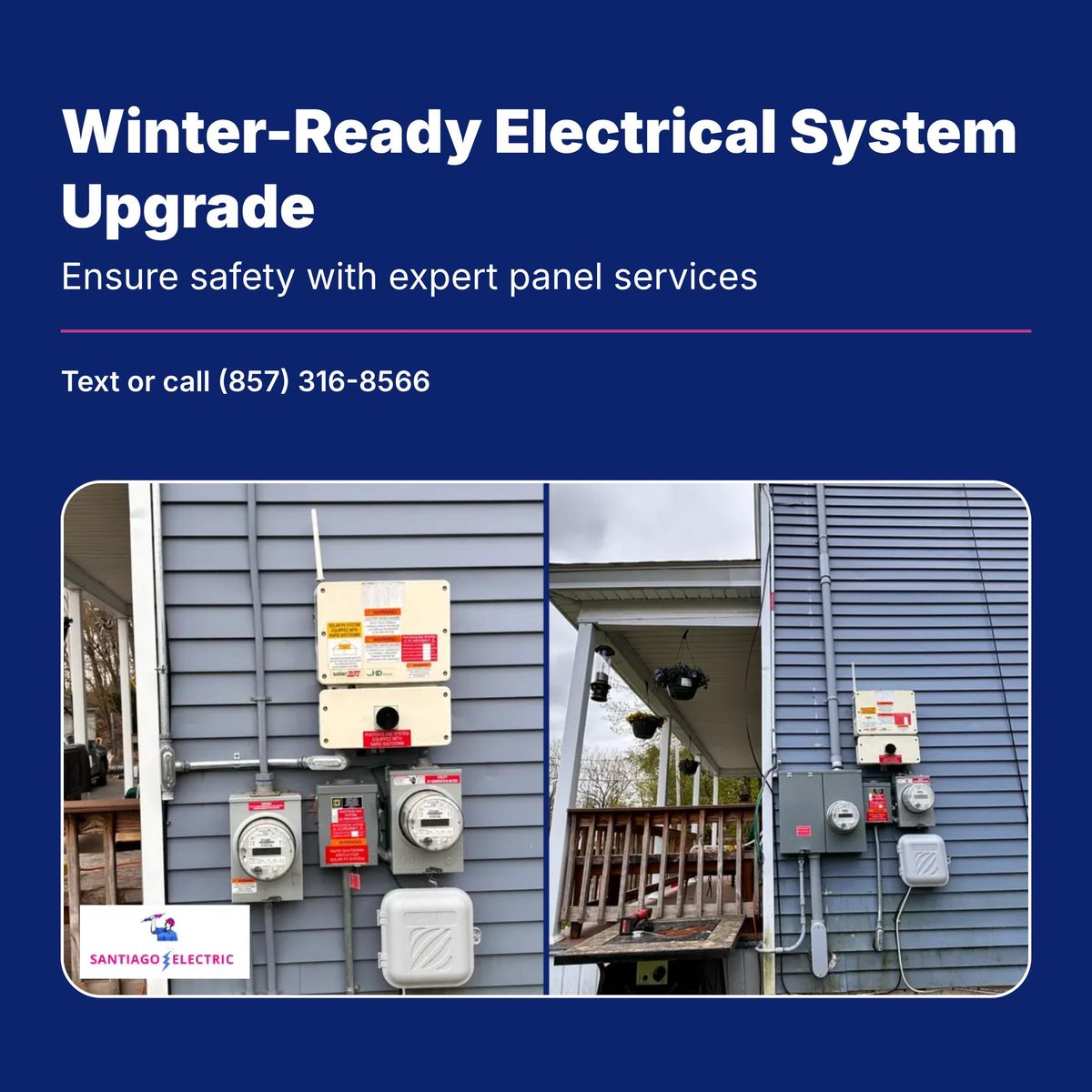 Electrical Panel Upgrades for Santiago Electric in Middlesex County, MA