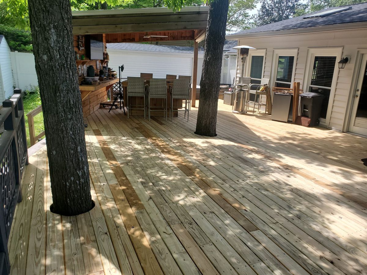 Deck & Patio Installation for M.A.N Property Solutions in Knoxville, TN