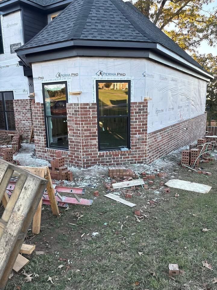Brickwork for Sam's Concrete & Masonry in Hernando, MS