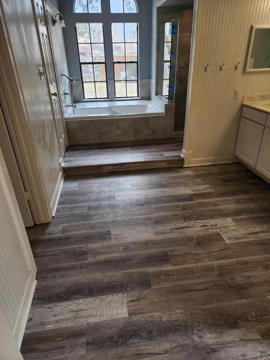 Flooring for Alpha Contracting Services in Katy, TX