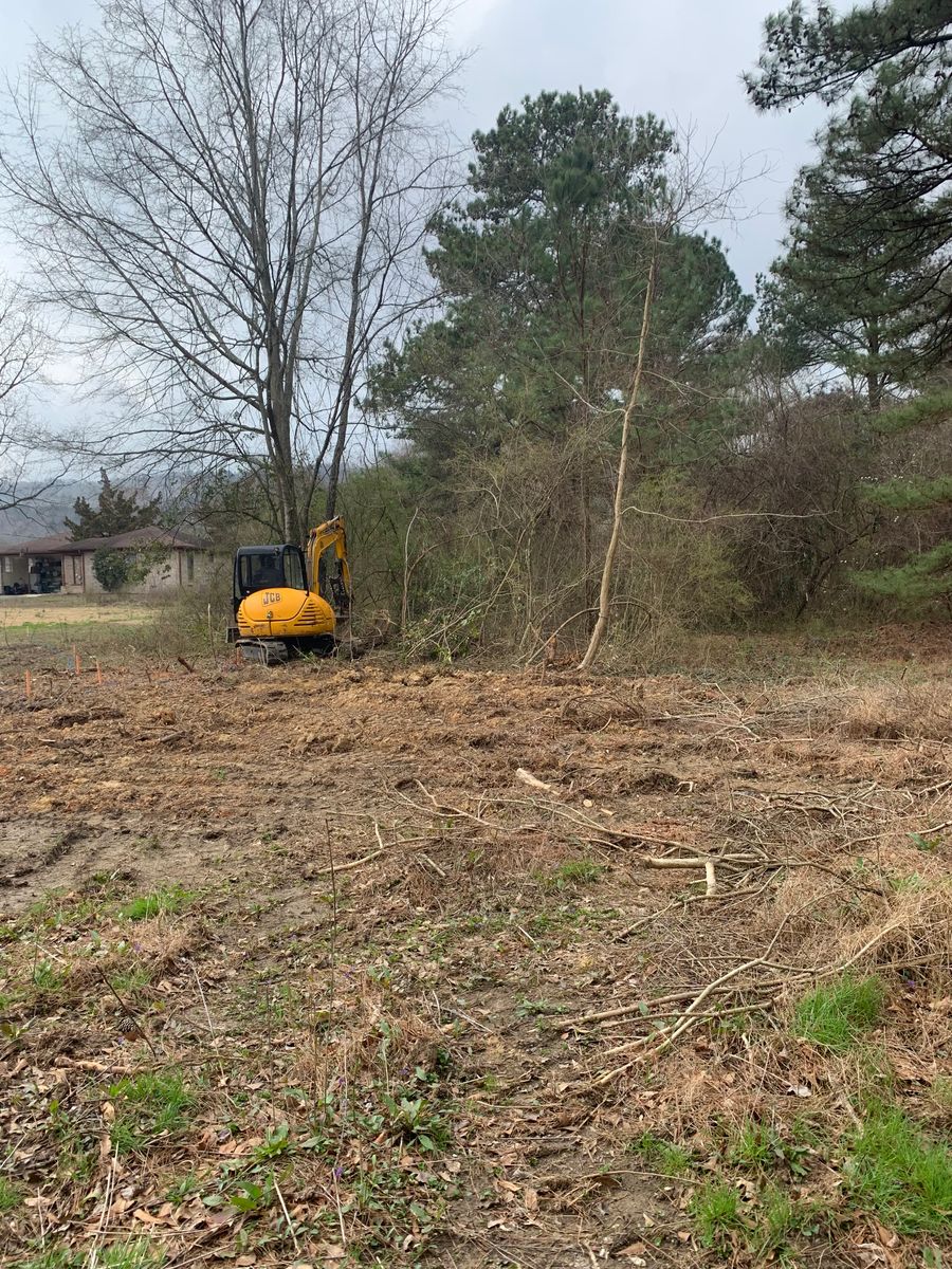 Land Clearing & Demolition for J.P Landscaping and Excavation in Chattanooga, TN