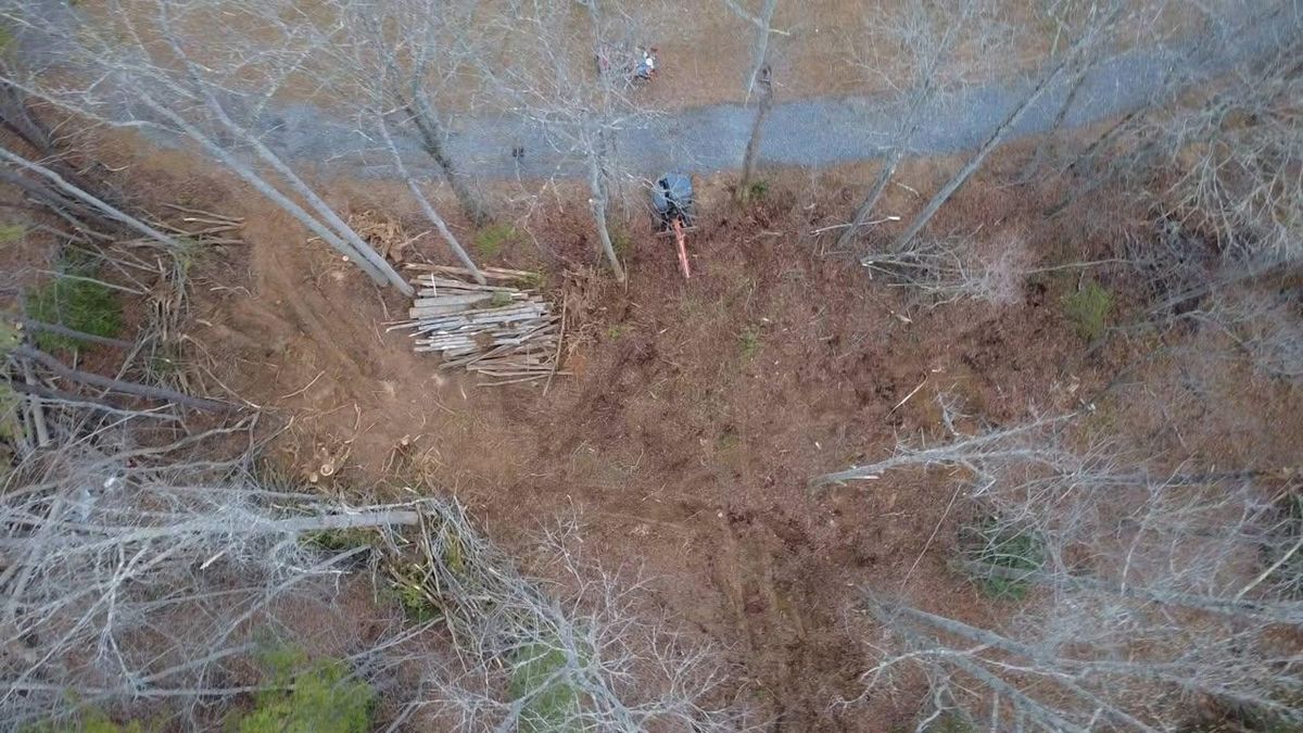 Land Clearing for DC Excavation in Jackson County, NC