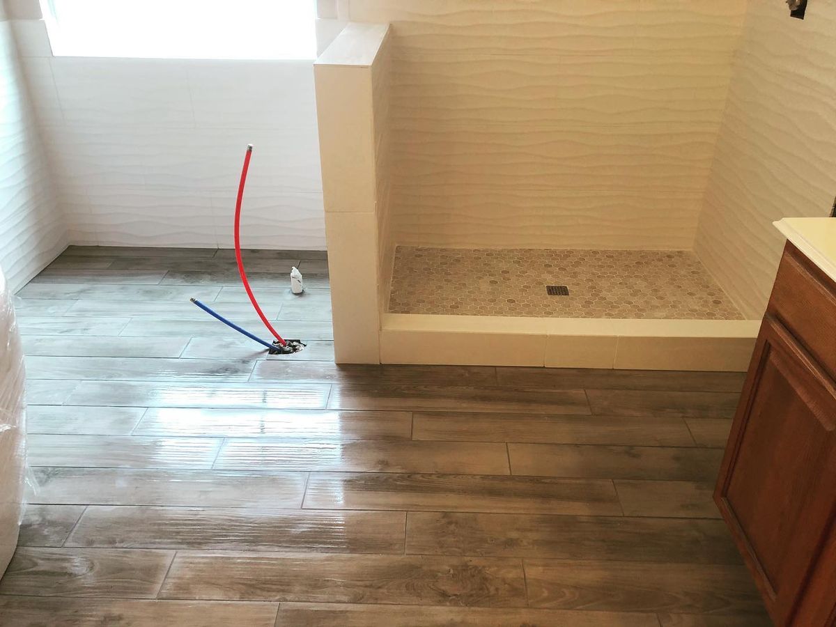 Rough In Plumbing for JVR TILE & Remodeling in San Antonio, TX