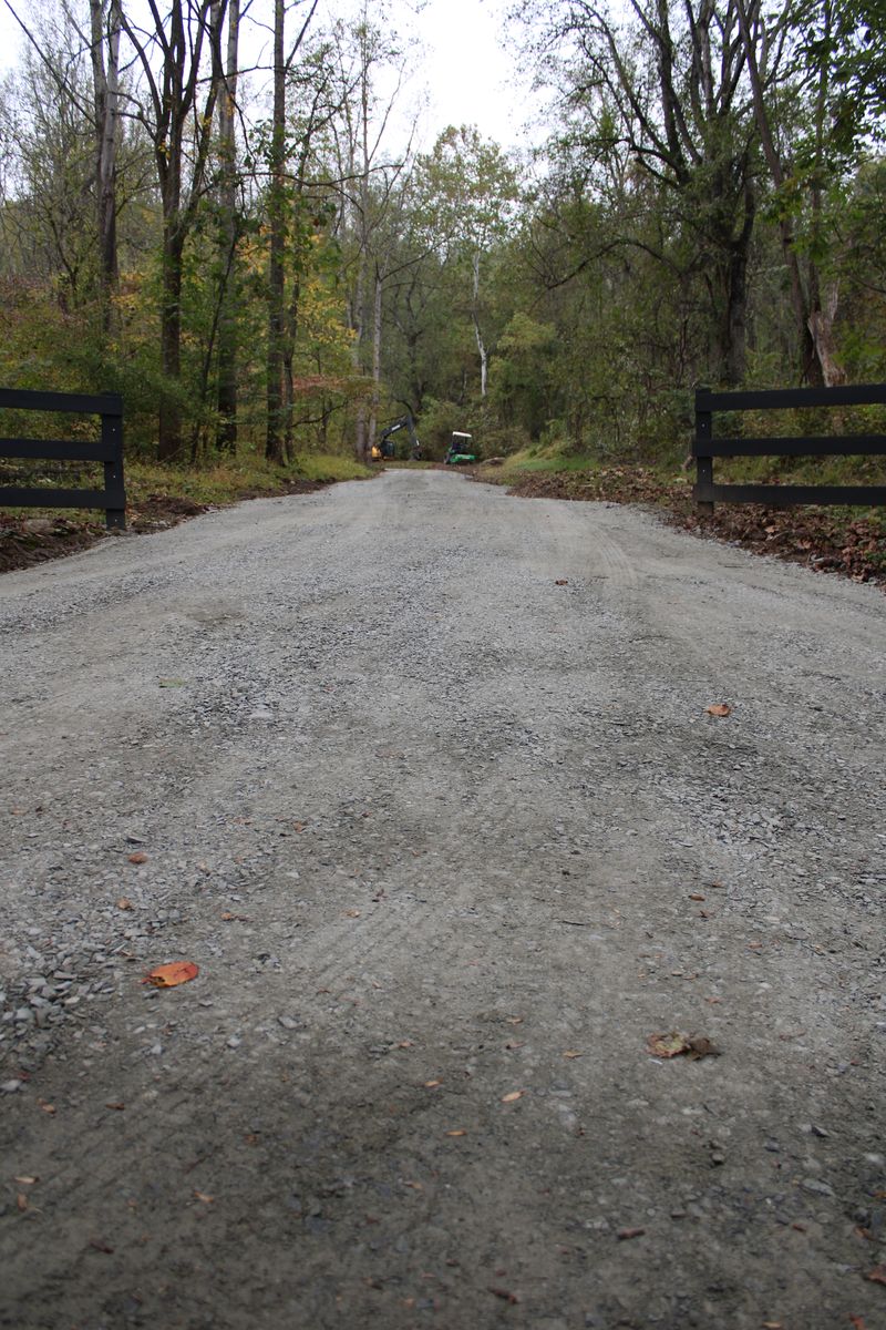 Driveway Regrading for 9999 Building and Renovation LLC in Warrenton, VA