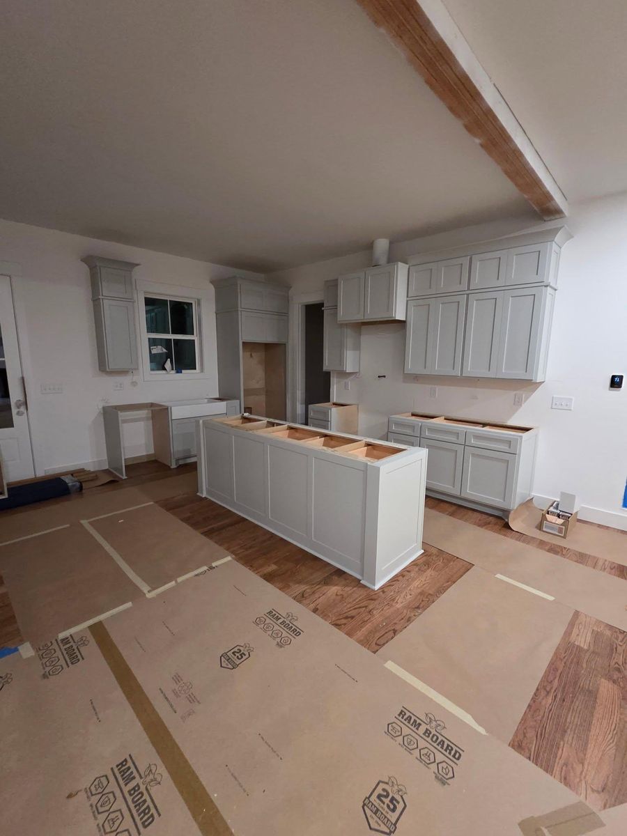 Kitchen Cabinets for Carolina Woodworks in Lyman, SC