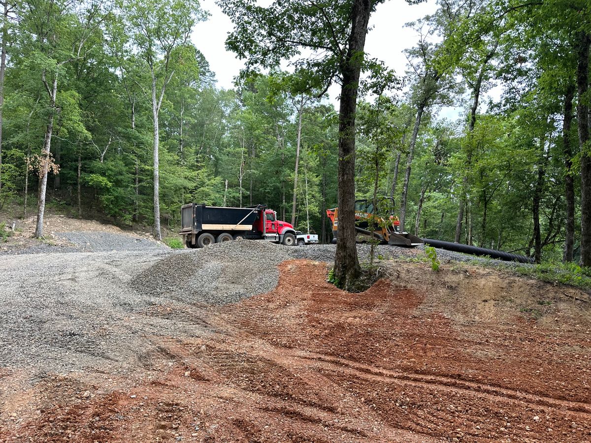 Site Preparation for JUSTIN JACQUES LLC DBA DOUBLE J EXCAVATION in Nashville, AR