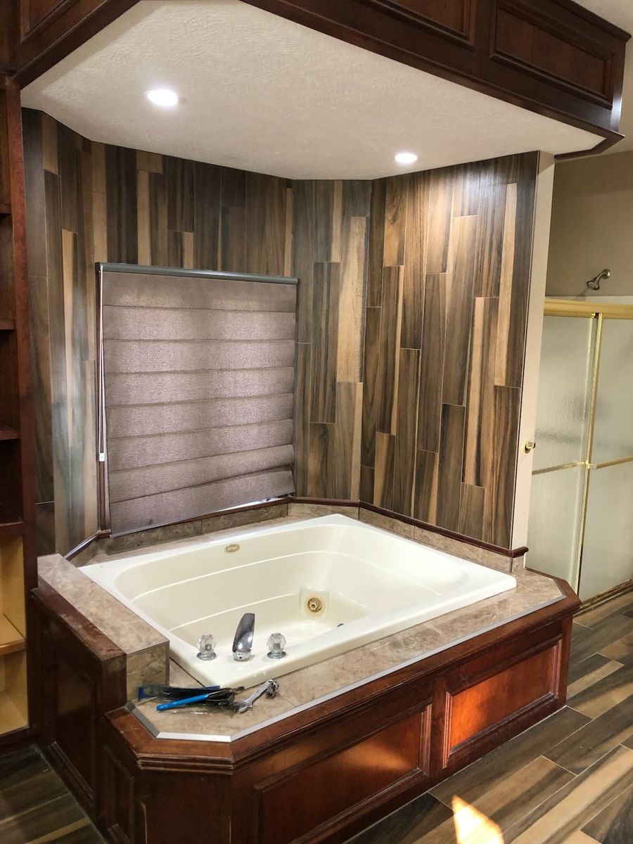 Tiling for David W Taylor Construction in Medina County, OH