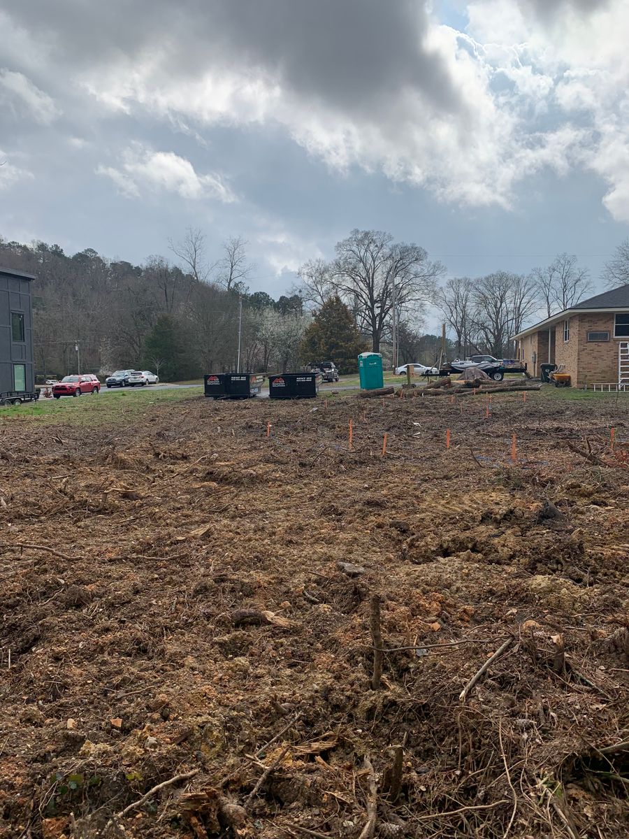 Land Clearing & Demolition for J.P Landscaping and Excavation in Chattanooga, TN