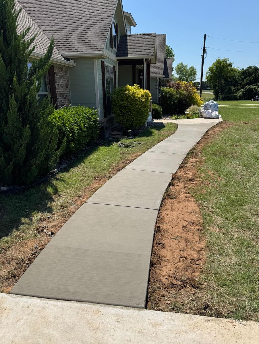 Patios for G2 Custom Concrete in Dallas, TX