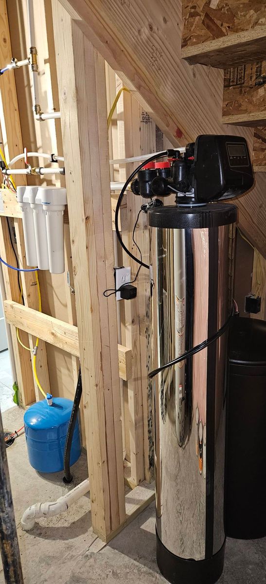 Whole house reverse osmosis system installation for The Water Guy in Billings, MT